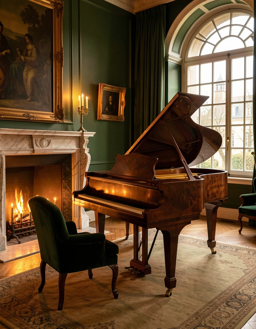 European classical music salon study